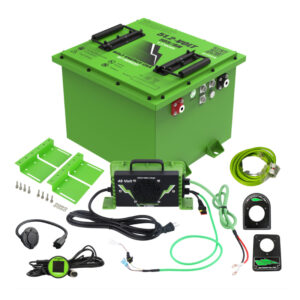 Bolt Energy 48V 105Ah Lithium Golf Cart Battery Kit for Club Car DS, Onward, Precedent, Tempo, Villager | Square Standard Kit