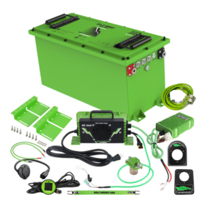 Bolt Energy 48V 105Ah Lithium Golf Cart Battery Kit for EZGO Workhorse, MPT & Terrain | Heated Thin Professional Kit