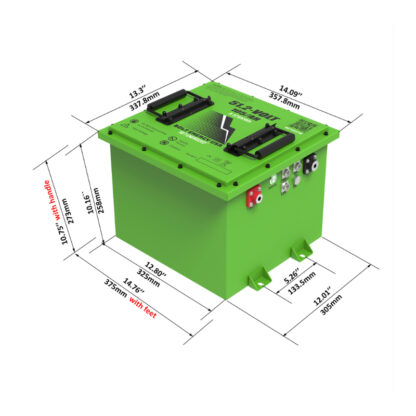 Bolt Energy 48V 105Ah Lithium Golf Cart Battery Kit for Club Car DS, Onward, Precedent, Tempo, Villager | Square Professional - Image 4