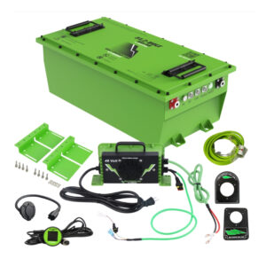 Bolt Energy 48V 160Ah Lithium Golf Cart Battery Kit for Club Car DS, Precedent, Onward, Tempo, Villager | Skinny Standard Kit