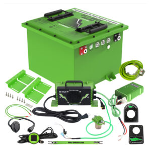 Bolt Energy 48V 60Ah Lithium Golf Cart Battery Kit for EZGO TXT Express | Square Professional Kit