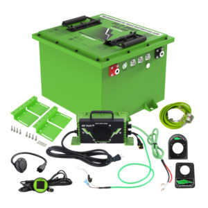 Bolt Energy 48V 60Ah Lithium Golf Cart Battery Kit for EZGO Workhorse, MPT & Terrain | Standard Install Kit