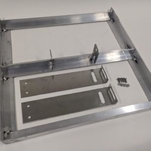 E-Z-GO Golf Cart Battery Tray - Aluminum