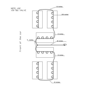 Club Car Golf Cart Battery Watering System 48 Volt Precedent and DS 6x 8 Volt Battery Models