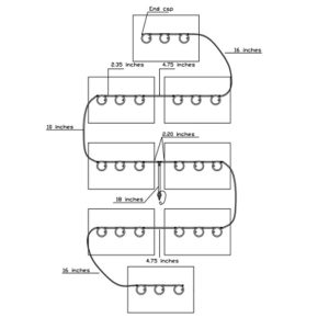 Cushman Hauler Pro 72V (8x 6V) Golf Cart Battery Watering System