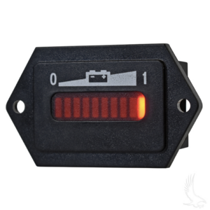 48-Volt Golf Cart State of Charge Meter with Tabs