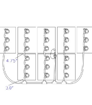 Club Car CarryAll 2 Golf Cart Battery Watering System 2010 and Up