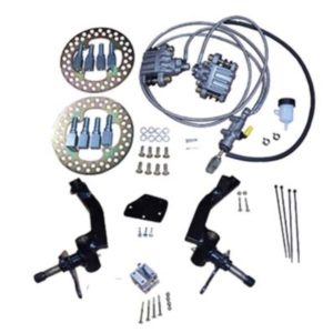 Club Car DS Golf Cart Front Disc Brake Kit 2008.5 and Up Non-Lifted Carts