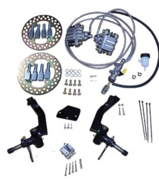 Club Car DS Golf Cart Front Disc Brake Kit 2008.5 and Up Non-Lifted Carts