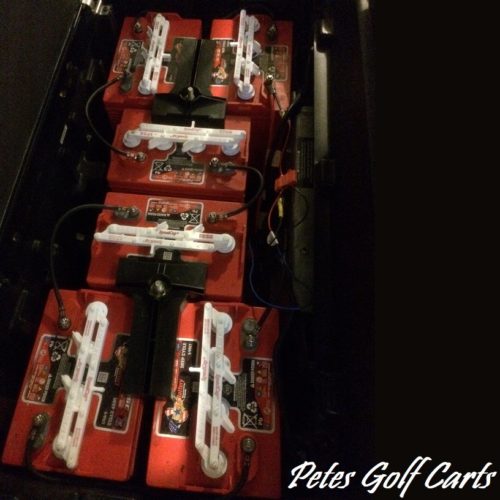 Club Car Golf Cart Battery Bank 6x 8 volt system WM
