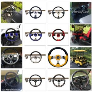 Club Car Onward Golf Cart Steering Wheel Dress Up Kit