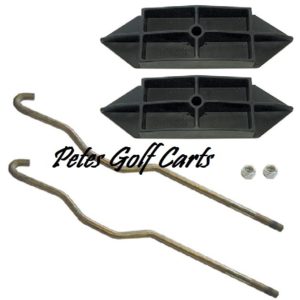 Club Car Precedent Battery Hold Down Kit 2004 to 2008 12v