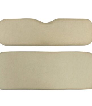 Club Car Precedent Golf Cart Rear Seat Cushion Set Universal Board Beige