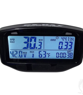 Speedometer, Multi-function, Universal w/Motor Temp Sensor