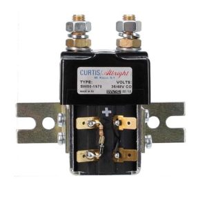 Curtis 36/48 Volt Solenoid w/Bracket/Resister/Diode