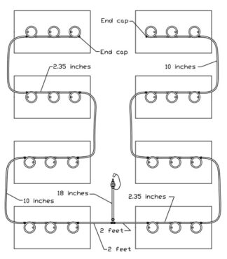 Cushman TiTan Battery Watering System 48 Volt