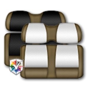 Custom Golf Cart Seats Classic Bronze