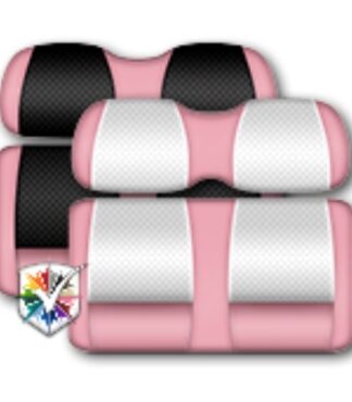 Custom Golf Cart Seats Classic Pink