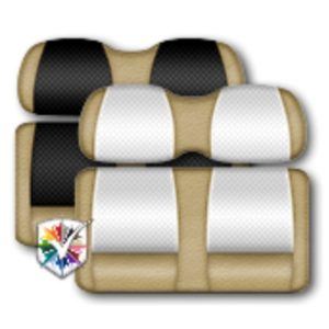 Custom Golf Cart Seats Classic Sand