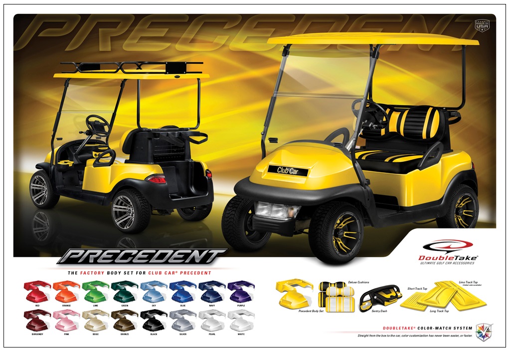 DoubleTake Golf Cart Body Kit Club Car Precedent