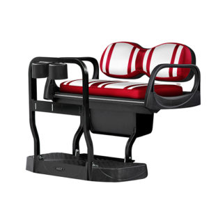 Golf Cart Rear Flip Seat Kit Max5 with Upgraded Cushions