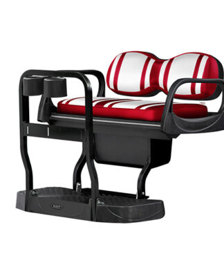 Golf Cart Rear Flip Seat Kit Max5 with Upgraded Cushions
