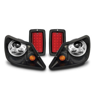 DoubleTake Golf Cart Body Light Kit for Spartan/Titan Body Kits, Club Car DS or E-Z-GO TXT