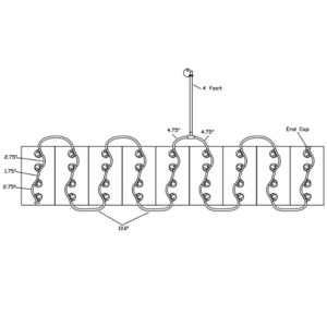 72 Volt E-Ride Golf Cart Battery Watering System 8 Volt Batteries