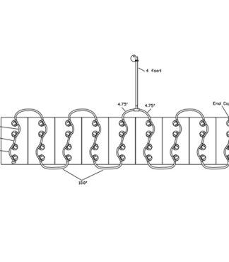 E-Ride Golf Cart Battery Watering System 8 Volt Batteries