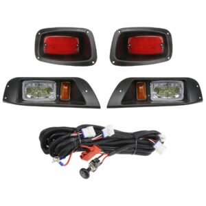 EZGO TXT Basic LED Golf Cart Light Kit | 1994-2013 Gas & Electric 12-48V Applications