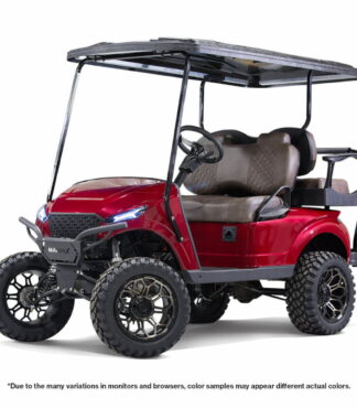 EZGO-TXT-Madjax-Storm-Golf-Cart-Body-Kit-Cherry-Red-Metallic-for-1994+
