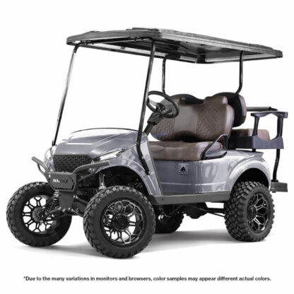 EZGO-TXT-Madjax-Storm-Golf-Cart-Body-Kit-Silver-Gray-Metallic-for-1994+