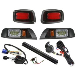 EZGO TXT Street Legal LED Golf Cart Light Kit | 1994-2013 Gas & Electric 12-48V Applications