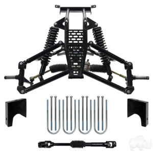 7" EZGO TXT A-Arm Heavy Duty Golf Cart Lift Kit - Gas & Electric | RHOX®