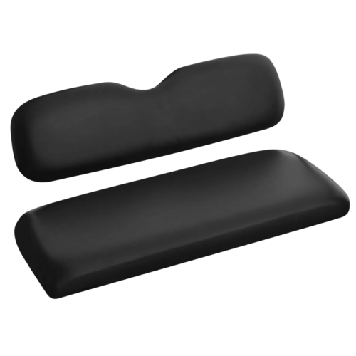 Black Golf Cart Rear Seat Cushions for *MOST* Rear Seat Kits