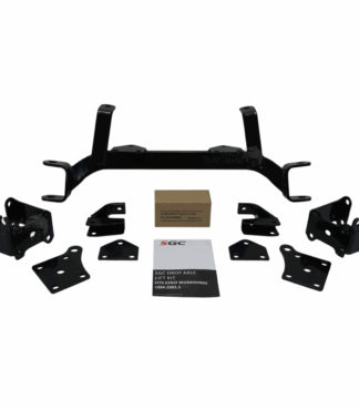 EZGO-Workhorse-MPT-1200-6-inch-drop-axle-golf-cart-lift-kit-1994-2001-gas-SGC-LKTX10