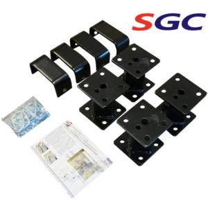 EZGO Marathon 4" Block Lift Kit (1975-1994 Electric) | SGC