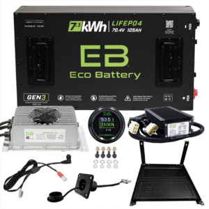 EZ-GO TXT 70V Lithium Battery Kit With Charger - 105 Ah - EB®
