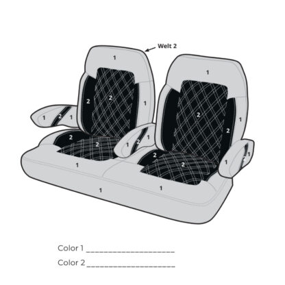 El-Tigre-Double-Diamond-High-Back-Sportster-Custom-Golf-Cart-Seats-PetesGolfCarts