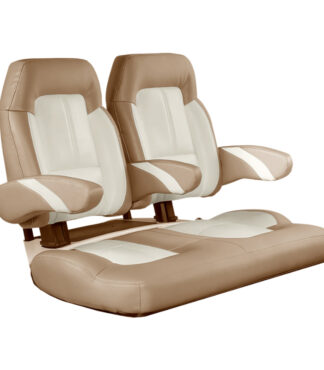 El Tigre American Sportster High-Back Custom Golf Cart Seat Pete's Golf Carts Club Car EZGO Yamaha ICON Advanced EV