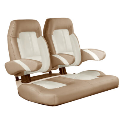El Tigre American Sportster High-Back Custom Golf Cart Seat Pete's Golf Carts Club Car EZGO Yamaha ICON Advanced EV