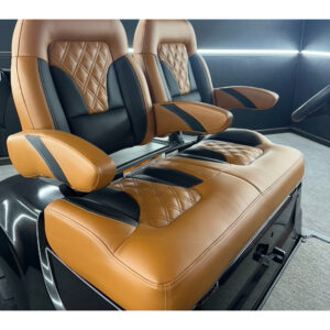 El Tigre Western Diamond High-Back Sportster Custom Front Golf Cart Seat