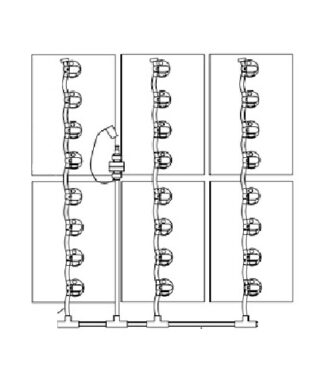 Evolution Golf Cart Battery Watering System 48v - 6x 8v