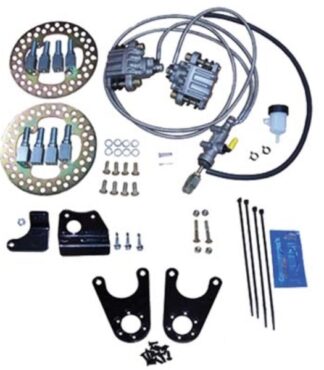 Ezgo Golf Cart Front Disc Brake Kit Medalist TxT
