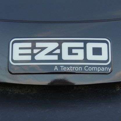 Ezgo Rxv Golf Cart Emblem Black Silver