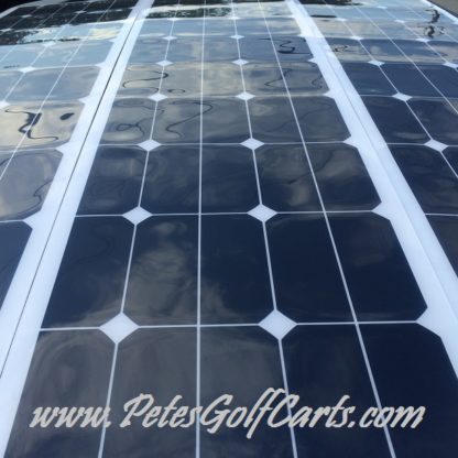 Flexible Golf Cart Solar Panels