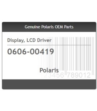 Gem Car LCD Driver Display 0606-00419 E2 E4 E6 2005 thru 2015