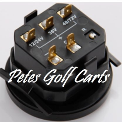 Golf Cart Battery Meter Terminal Connections WM