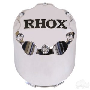 Center Cap, Chrome with Black RHOX