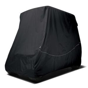 Black Golf Cart Storage Cover (80" Top)